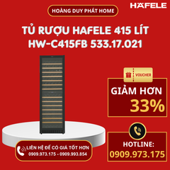Tủ rượu Hafele 415 lít HW-C415FB 533.17.021