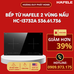 Bếp từ Hafele 2 vùng nấu HC-I3732A 536.61.736