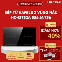 Bếp từ Hafele 2 vùng nấu HC-I3732A 536.61.736
