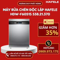 Máy rửa chén độc lập Hafele HDW-F6051S 538.21.370