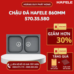 Chậu đá Hafele 860mm HS19-GEN2R90 570.35.580 màu xám