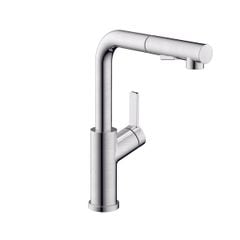 Vòi bếp Hafele LUX-P HT25-SH1P315 Chrome mờ 570.85.049