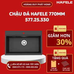 Chậu đá Hafele 770mm HS22-GEN1S90M màu đen 577.25.330