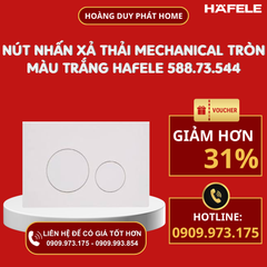 Nút nhấn xả thải Mechanical tròn Màu trắng 588.73.544