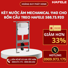 Két nước âm Mechanical 1140 cho bồn cầu treo 588.73.920