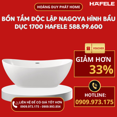 Bồn tắm độc lập Nagoya hình bầu dục 1700 588.99.600