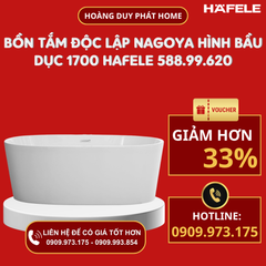 Bồn tắm độc lập Nagoya hình bầu dục 1700 588.99.620