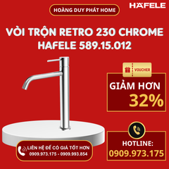 Vòi trộn RETRO 230 chrome Hafele 589.15.012