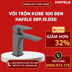 Vòi trộn Kobe 100 đen 589.15.030