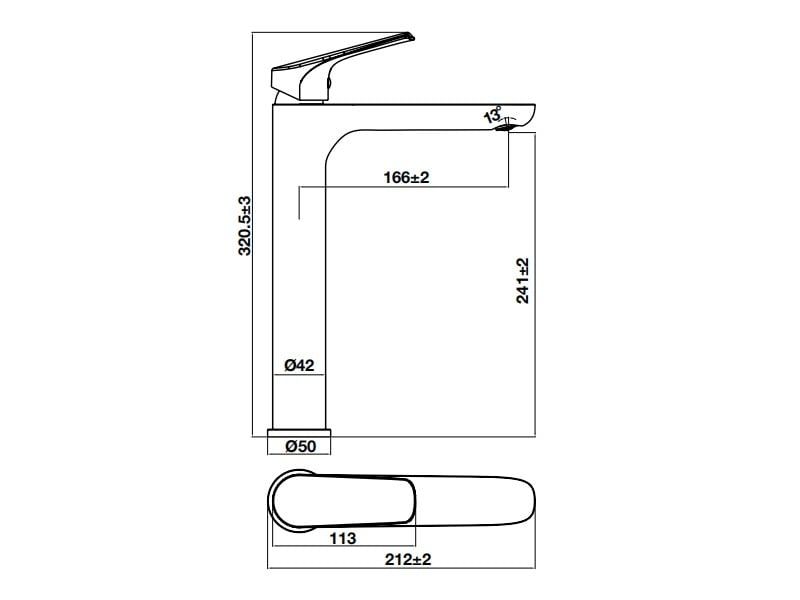 Vòi trộn Vigor II 240 Hafele 589.15.185