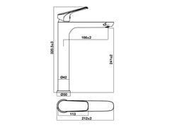 Vòi trộn Vigor II 240 Hafele 589.15.185