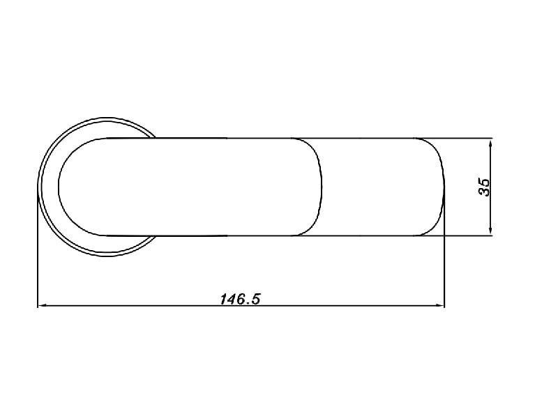 Vòi nước lạnh 150 Hafele 589.25.483