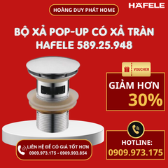 Bộ xả pop-up có xả tràn Häfele 589.25.948