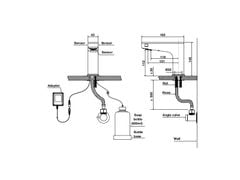 Vòi cảm ứng kết hợp xà phòng tự động Hafele 589.64.004