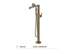 Vòi trộn bồn tắm đặt sàn FUSION màu Chrome Hafele 589.69.084