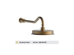 Bát sen đầu gắn tường FUSION màu Brushed Gold Hafele 589.69.091
