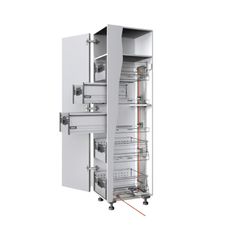 Bộ đẩy điện Blum cho 5 ngăn kéo tủ kho Z10D01E0S5 6184503