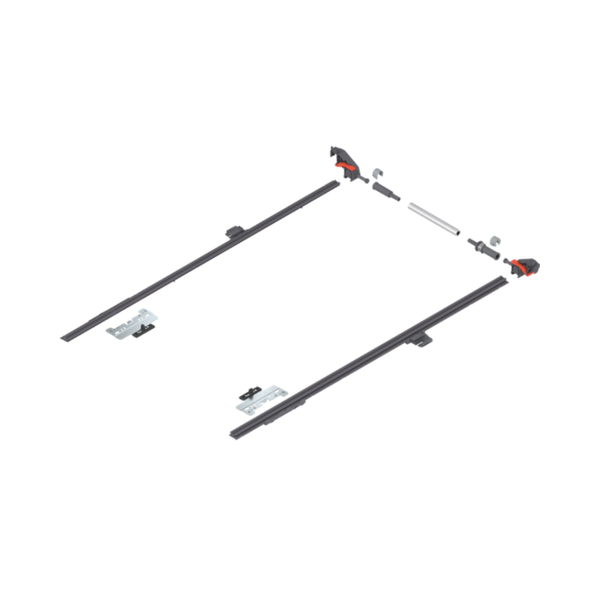 Bộ cân bằng Blum dùng cho ray trượt MOVENTO có chiều ngang 900 - 1.400mm ZS7M600MU 6851015