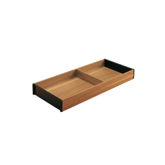Khay chia Blum AMBIA-LINE, cho ngăn kéo LEGRABOX / MERIVOBOX, gỗ óc chó, khung đen đất ZC7S500RH2 7925330