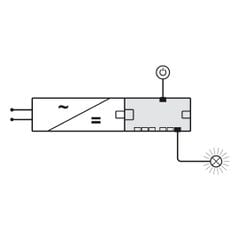 Bộ chia công tắc hộp với hộp 6 cổng ra Hafele Loox5 833.77.833