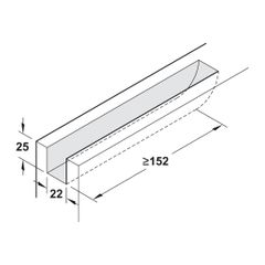 Bộ phụ kiện cửa trượt SLIDO CLASSIC 120-I ( không giảm chấn ) Hafele 941.25.044