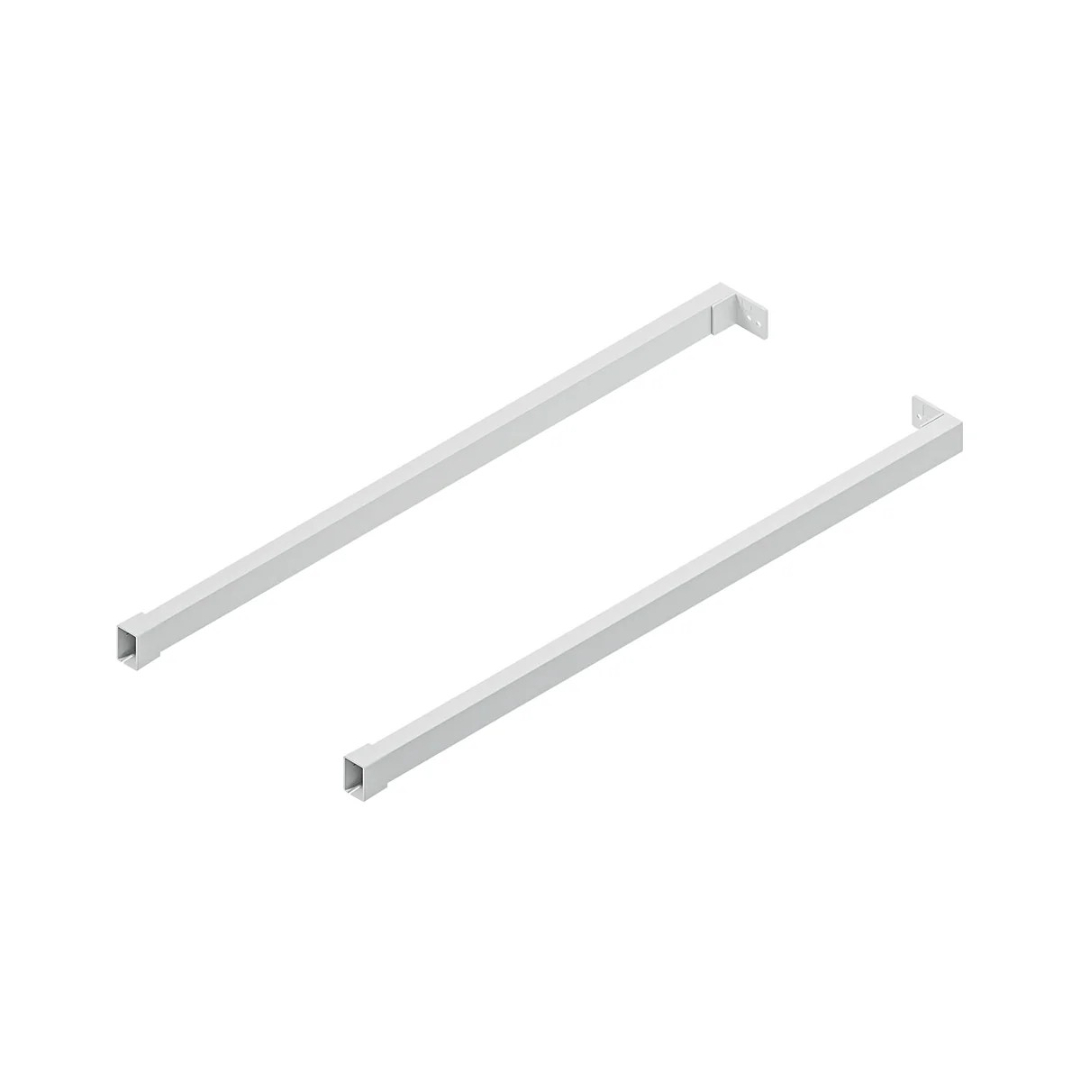 Thanh nâng cấp chữ nhật, cho hộc kéo âm chiều cao 92 và 115 mm (Màu trắng) 513.71.785