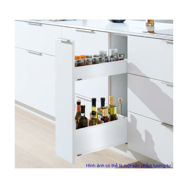 Bộ ray hộp Blum SPACE TWIN LEGRABOX màu trắng 770X50S0STW 8561354