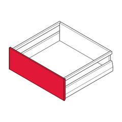 Phụ kiện cho ray hộp âm, phù hợp cho chiều cao thành hộc 92 và 115 mm (Màu trắng) 513.73.781