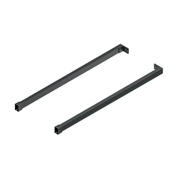 Thanh nâng cấp cho Ray hộp Matrix Box P Plus Hafele Chiều cao thành hộc 180mm (Màu Xám kim loại) 513.71.345