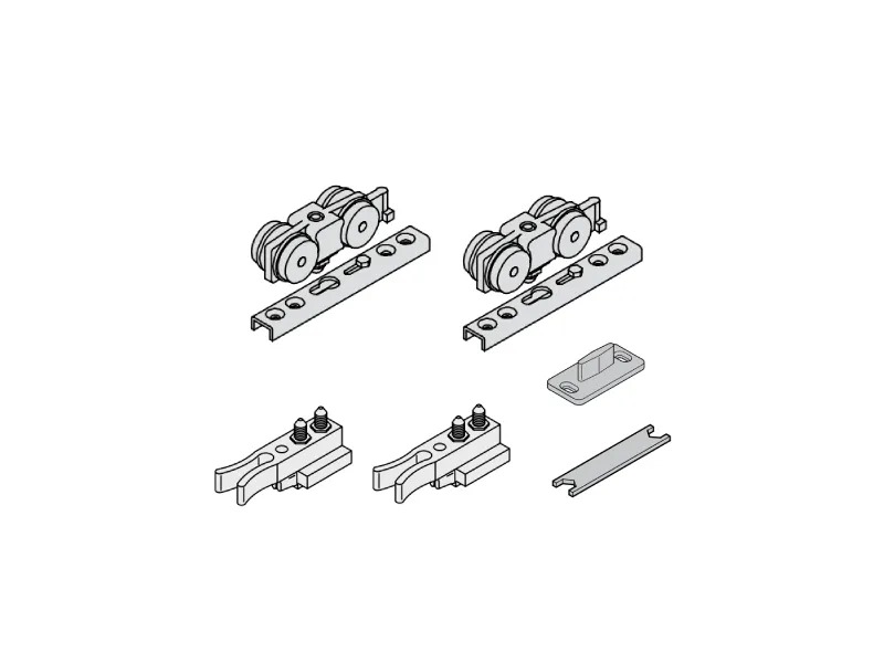 Bộ phụ kiện cửa trượt SLIDO CLASSIC 160-K Hafele 940.82.255