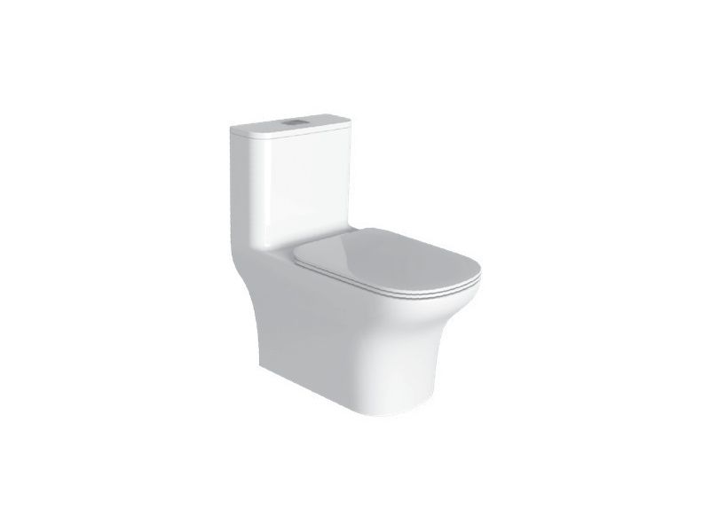 Bồn cầu một khối Kobe II 720x385x730 Hafele 588.79.417