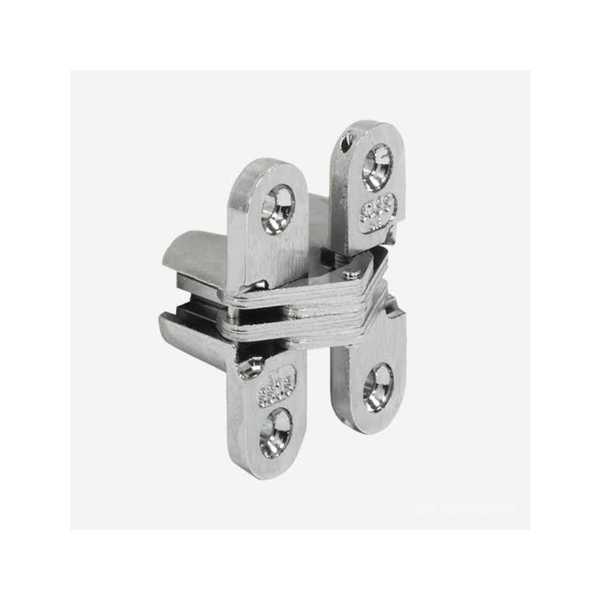 Bản lề âm màu mạ nickel cho cửa gỗ dày 35 - 38 mm Hafele 341.07.763