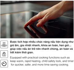 Bếp từ Hafele 2 vùng nấu HC-I73242B 536.61.857