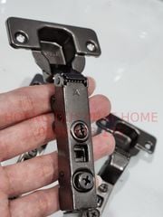 Bản lề giảm chấn Hafele Màu đen - Trùm ngoài 315.20.750