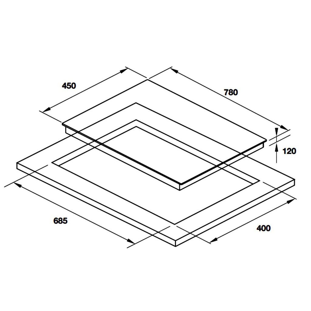 [MT] Bếp gas 3 vùng nấu Hafele HC-G783B 538.66.477