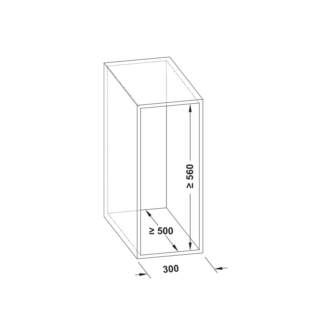 Rổ gia vị Hafele Utensio 300mm 545.14.323