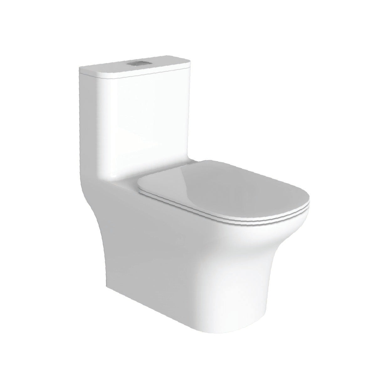 Bồn cầu một khối Kobe II 720x385x730 Hafele 588.79.417