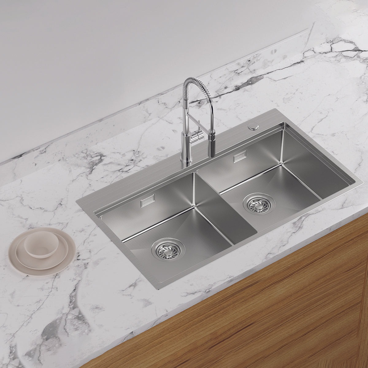 Combo Chậu bếp Hafele và Phụ kiện 567.94.058