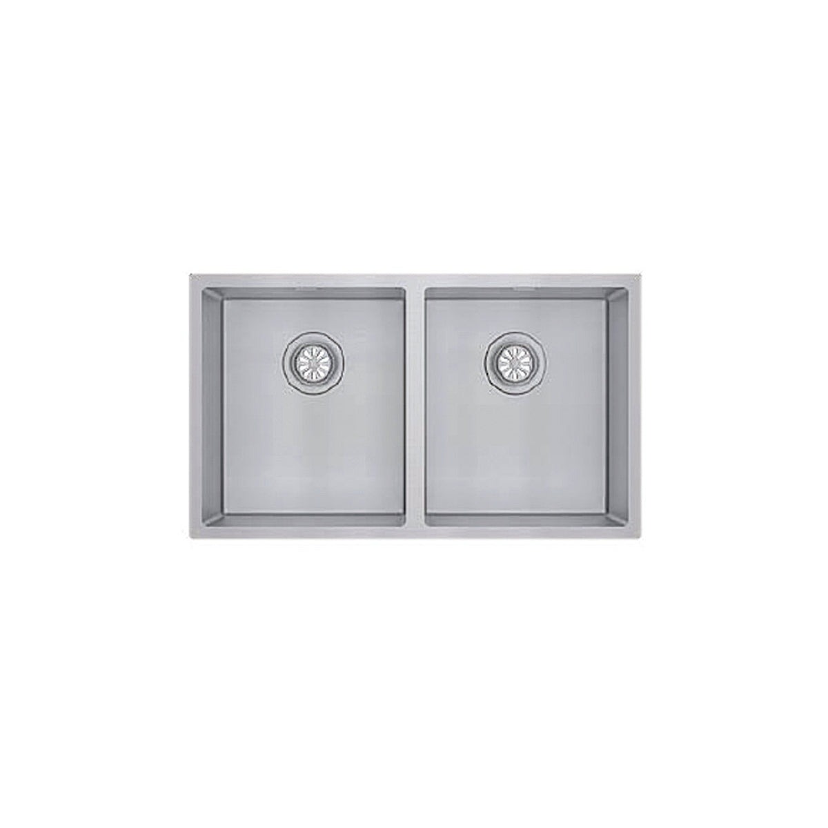 Chậu inox Hafele 750mm HS22-SSN2S90P 567.94.000