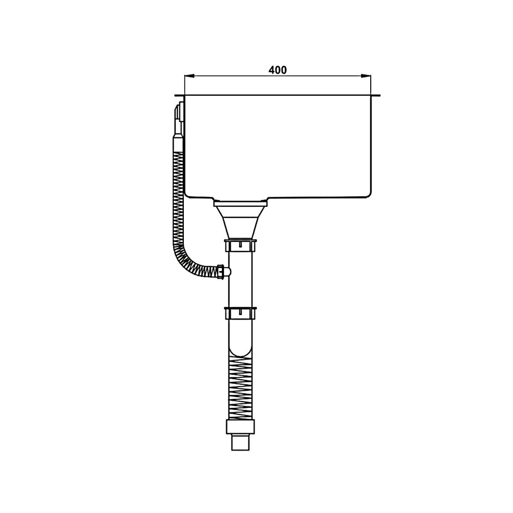 Chậu inox Hafele 750mm HS22-SSN2S90P 567.94.000