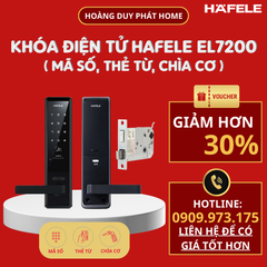 Khóa điện tử Hafele EL7200-TC 912.05.714 - Thân khóa nhỏ