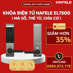 Khóa điện tử Häfele EL7500 912.05.716 - Màu xám/thân khóa nhỏ