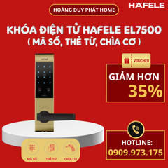 Khóa điện tử Häfele EL7500 912.05.728 - Màu vàng/thân khóa nhỏ