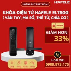 Khóa điện tử vân tay EL7800 TCS Hafele 912.05.763
