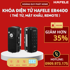 Khóa điện tử Hafele ER4400 TCR (Remote) 912.05.701
