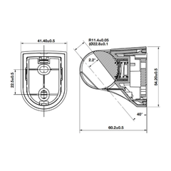 Giá đỡ sen tay Hafele 485.60.707