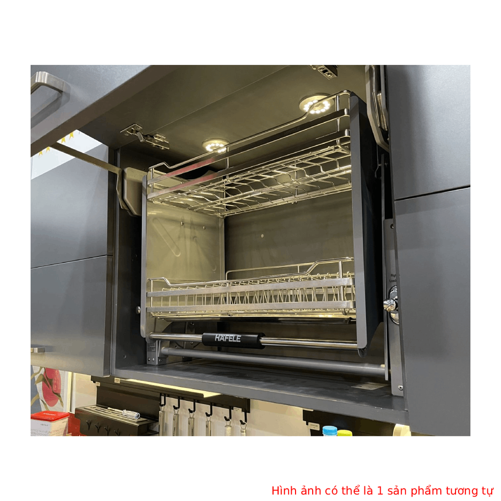 Giá bát nâng hạ Hafele dạng lưới tròn 700mm 504.76.010