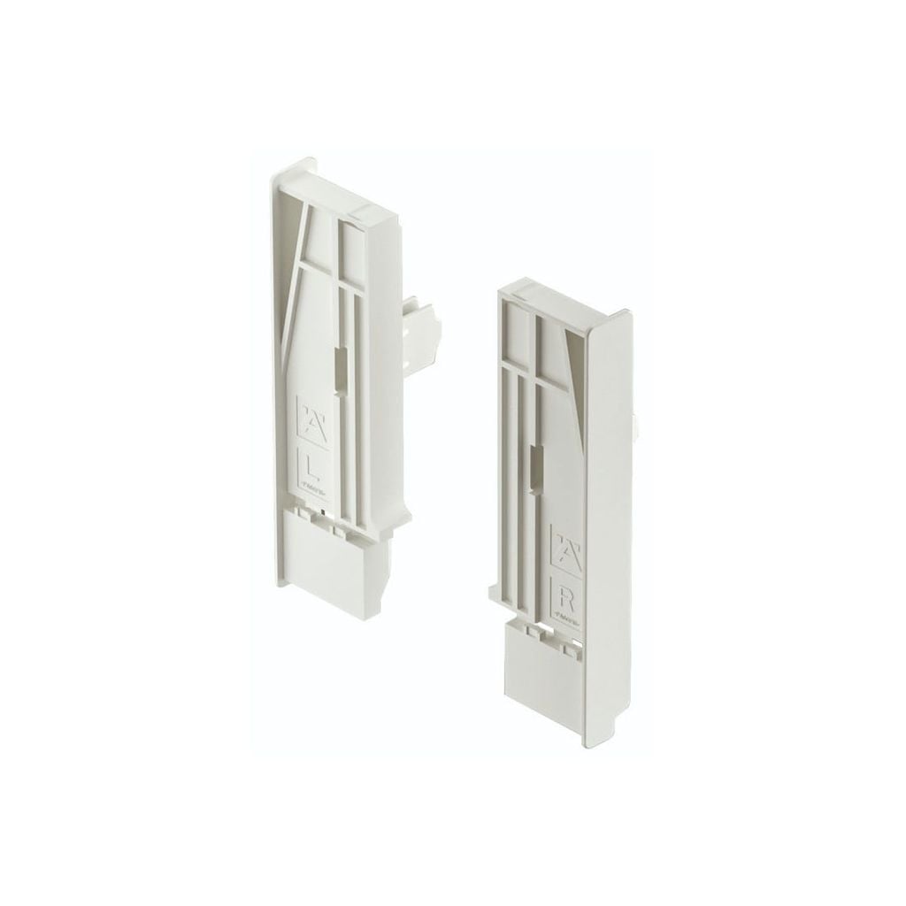 Phụ kiện cho ray hộp âm, phù hợp cho chiều cao thành hộc 92mm Hafele (Màu trắng) 513.73.771