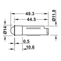 Công tắc cảm biến chuyển động Hafele 833.89.333