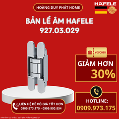 Bản lề âm Hafele ≤80kg/2 cái 927.03.029